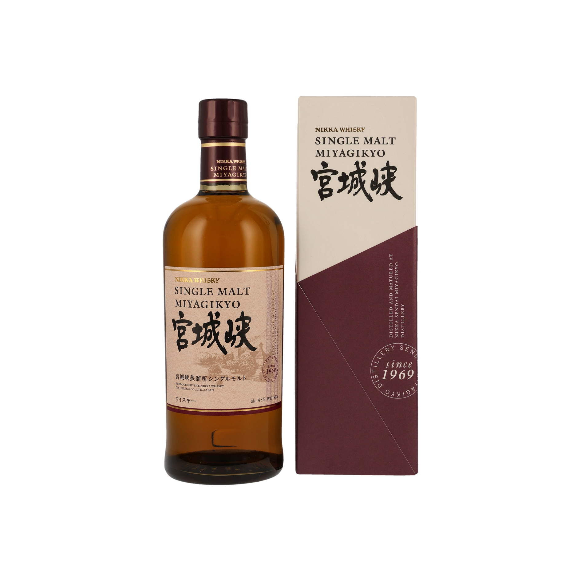 ニッカ宮城峡 45% vol. 0.7l – TrueJapan