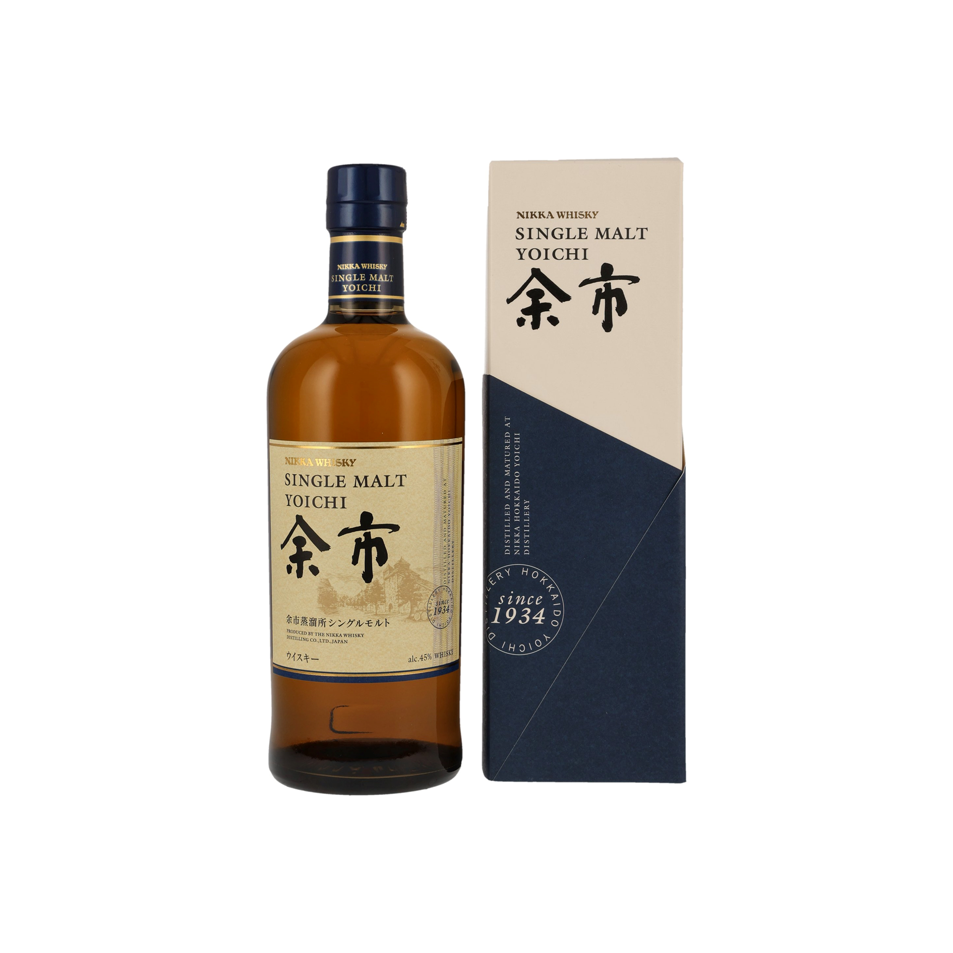Nikka Yoichi Single Malt Japanese Whisky 0.7L 45% Vol. – TrueJapan