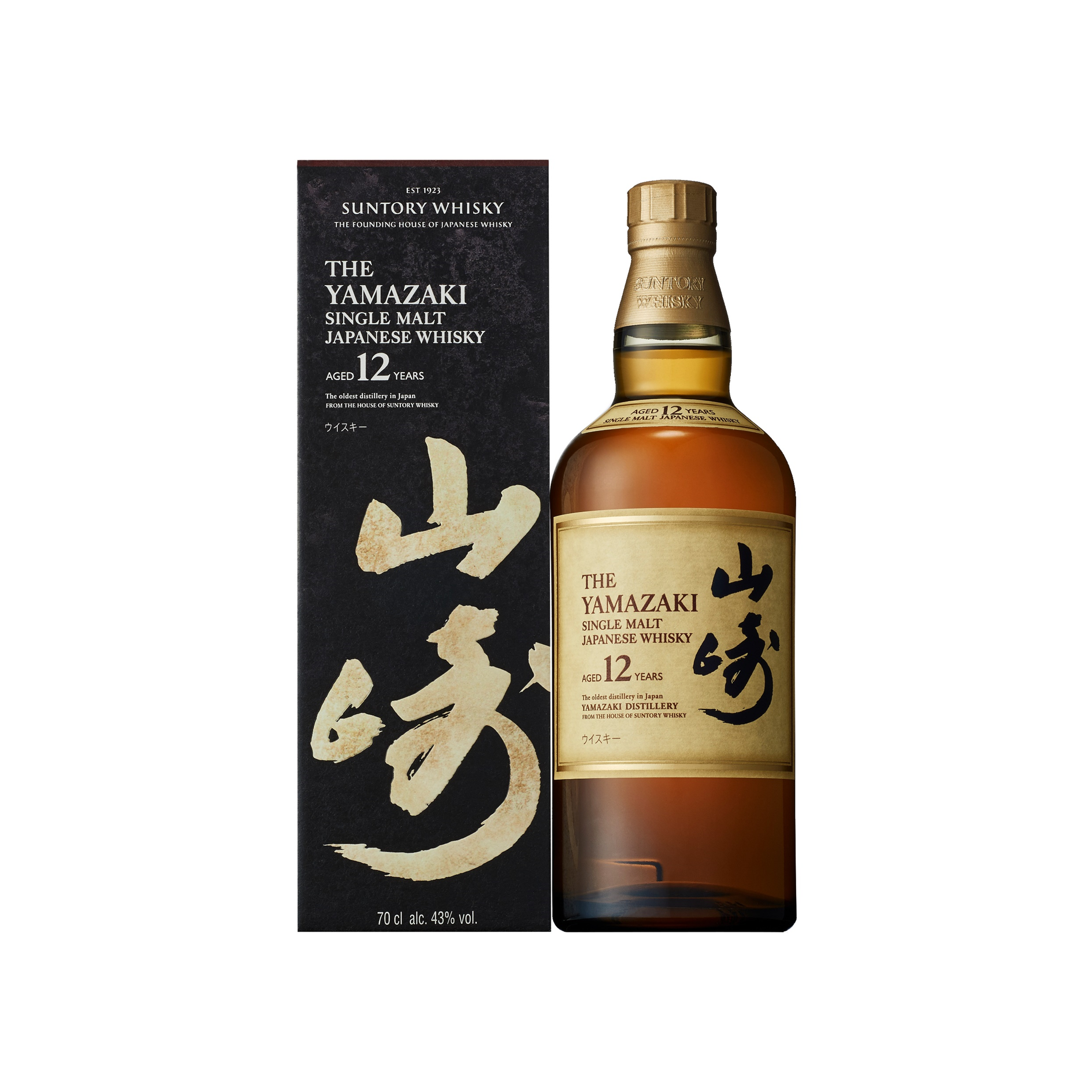 山崎12年 43% vol. 0.7l – TrueJapan UG (haftungsbeschränkt)