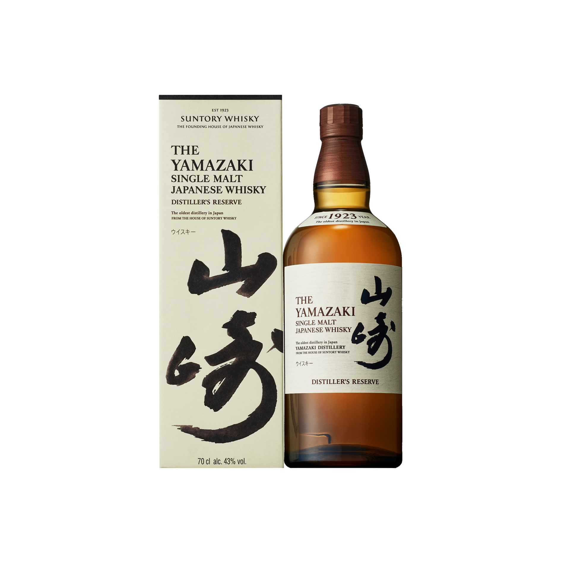 山崎 ディスティラーズリザーブ 43% vol. 0.7l – TrueJapan UG 山崎 ディスティラーズリザーブ 43% vol. 0.7l – TrueJapan UG