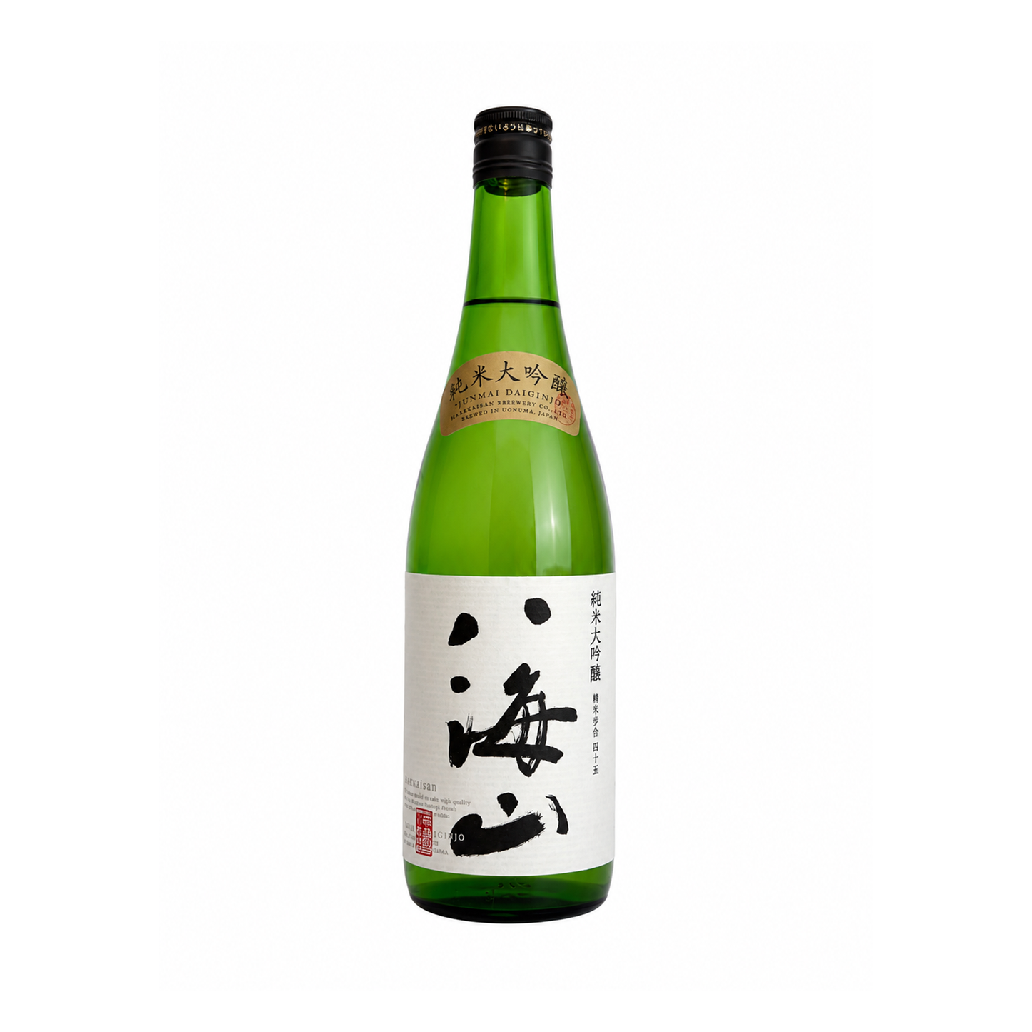 八海山45 純米大吟醸 15.5% vol. 0.72l