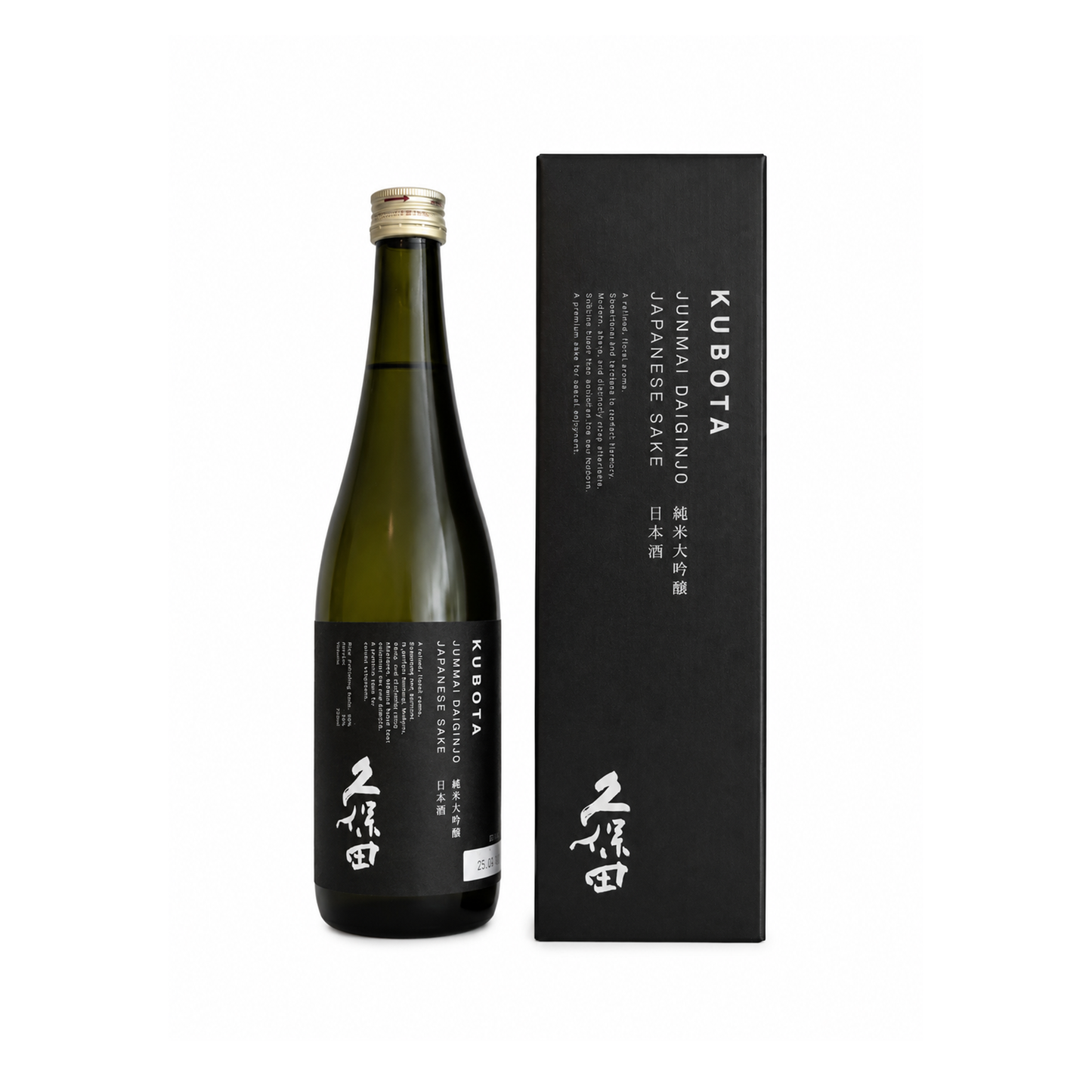 Kubota Junmai Daiginjo 0,72l 15% Vol.
