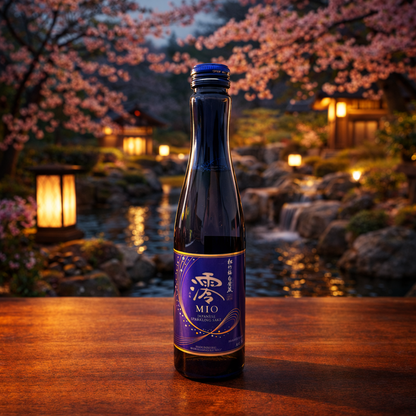 MIO スパークリング日本酒（日本産）– 微発泡 – 300ml・アルコール5%