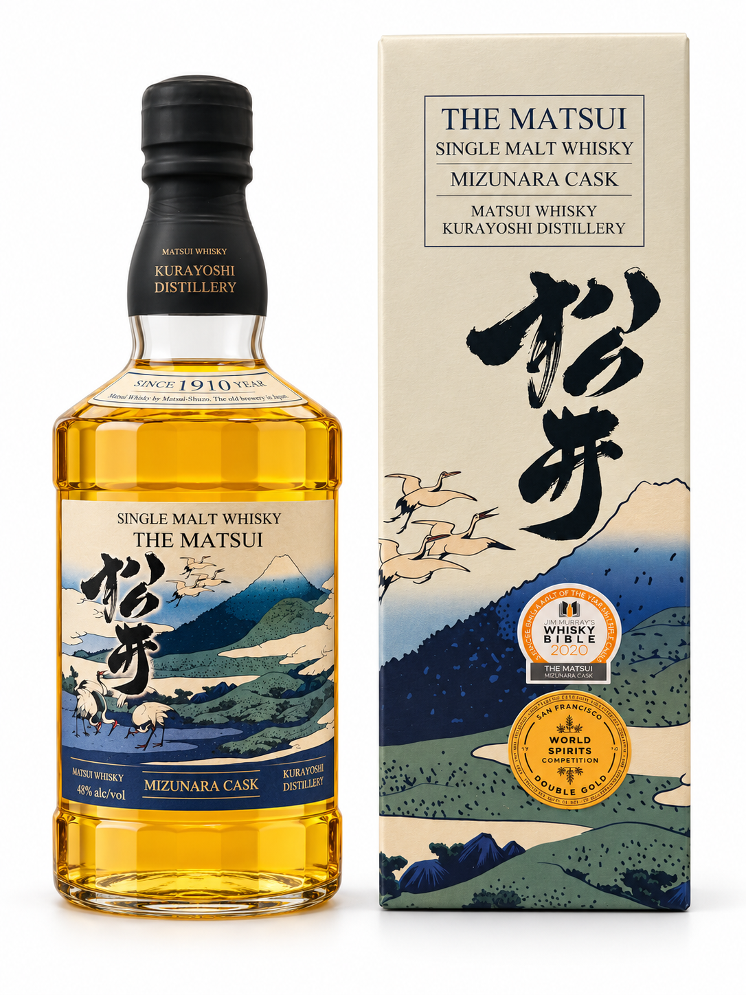 The Matsui 水楢木桶单一麦芽日本威士忌 700ml 43% 