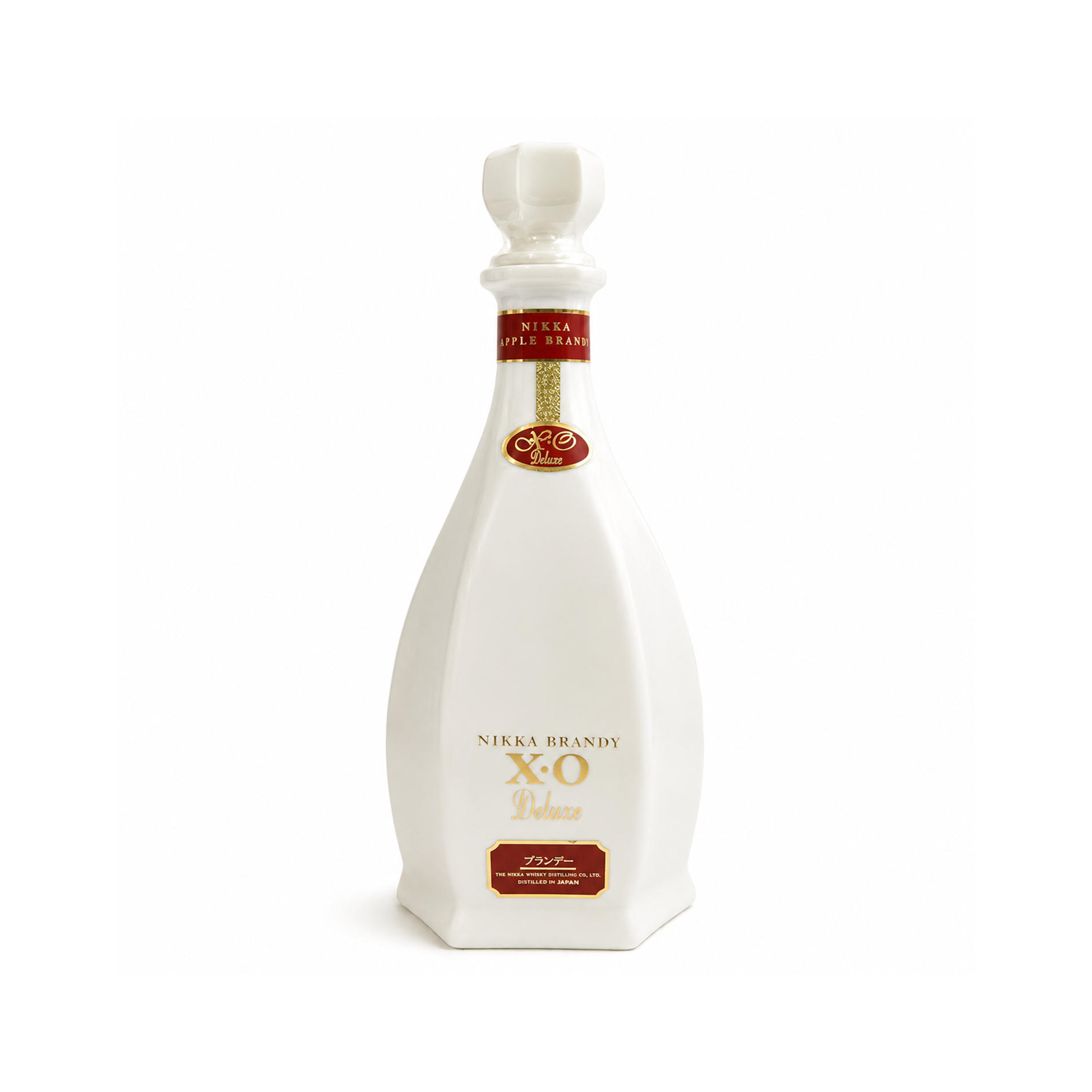 ニッカ ブランデー XO デラックス、白陶器ボトル、40% vol. 0.66l
