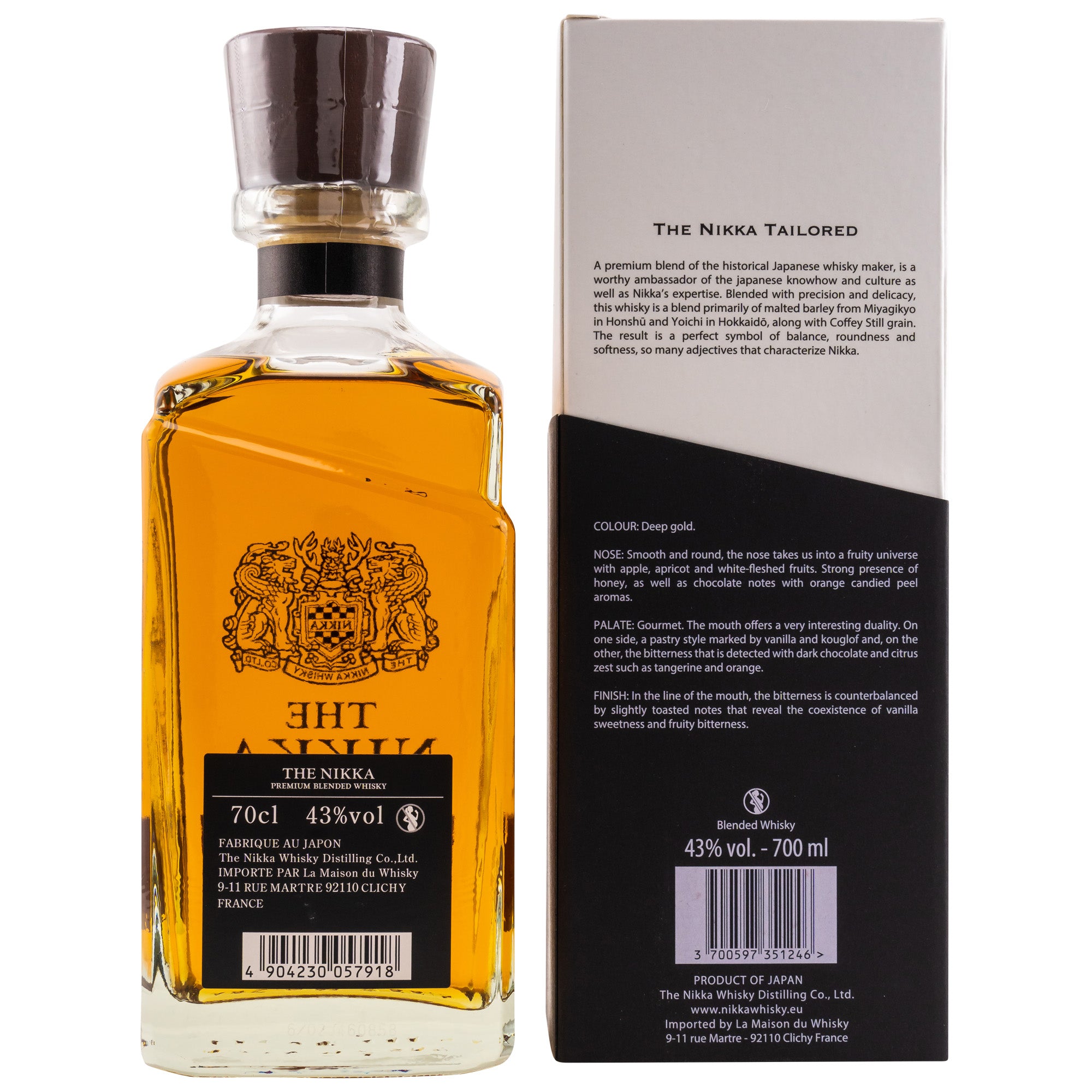 The Nikka Tailored 43% vol. 0.7l – TrueJapan UG (haftungsbeschränkt)
