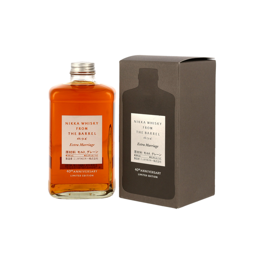 Nikka Whisky From the Barrel - Extra Marriage - 40th Anniversary Limited Edition 51.4% vol. 0,5l