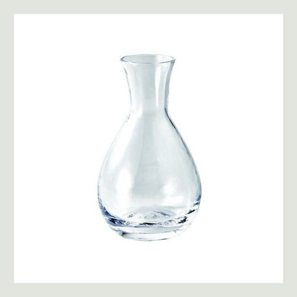 Sake Karaffe Tokkuri Clear Design – Handgefertigt
