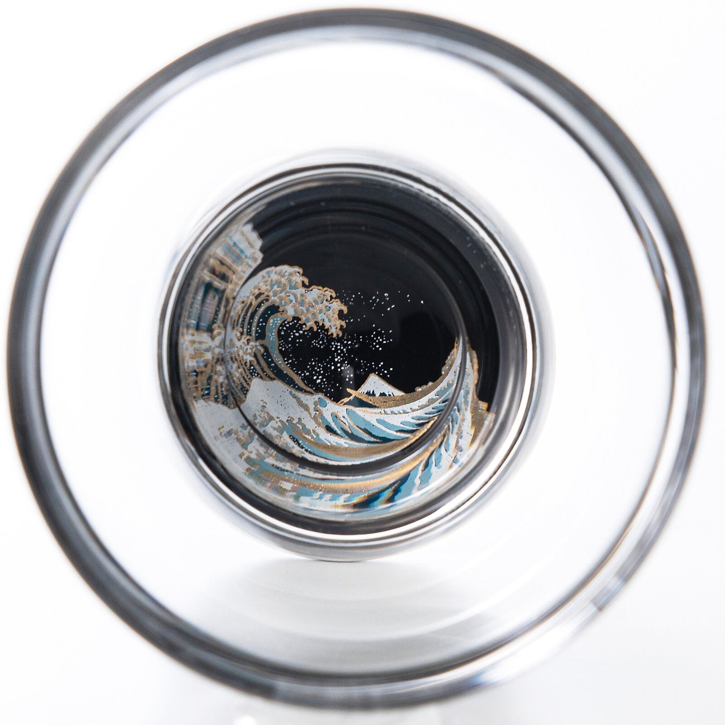 Sake Glas „Ukiyo-e“ – veredelt mit Maki-e Technik
