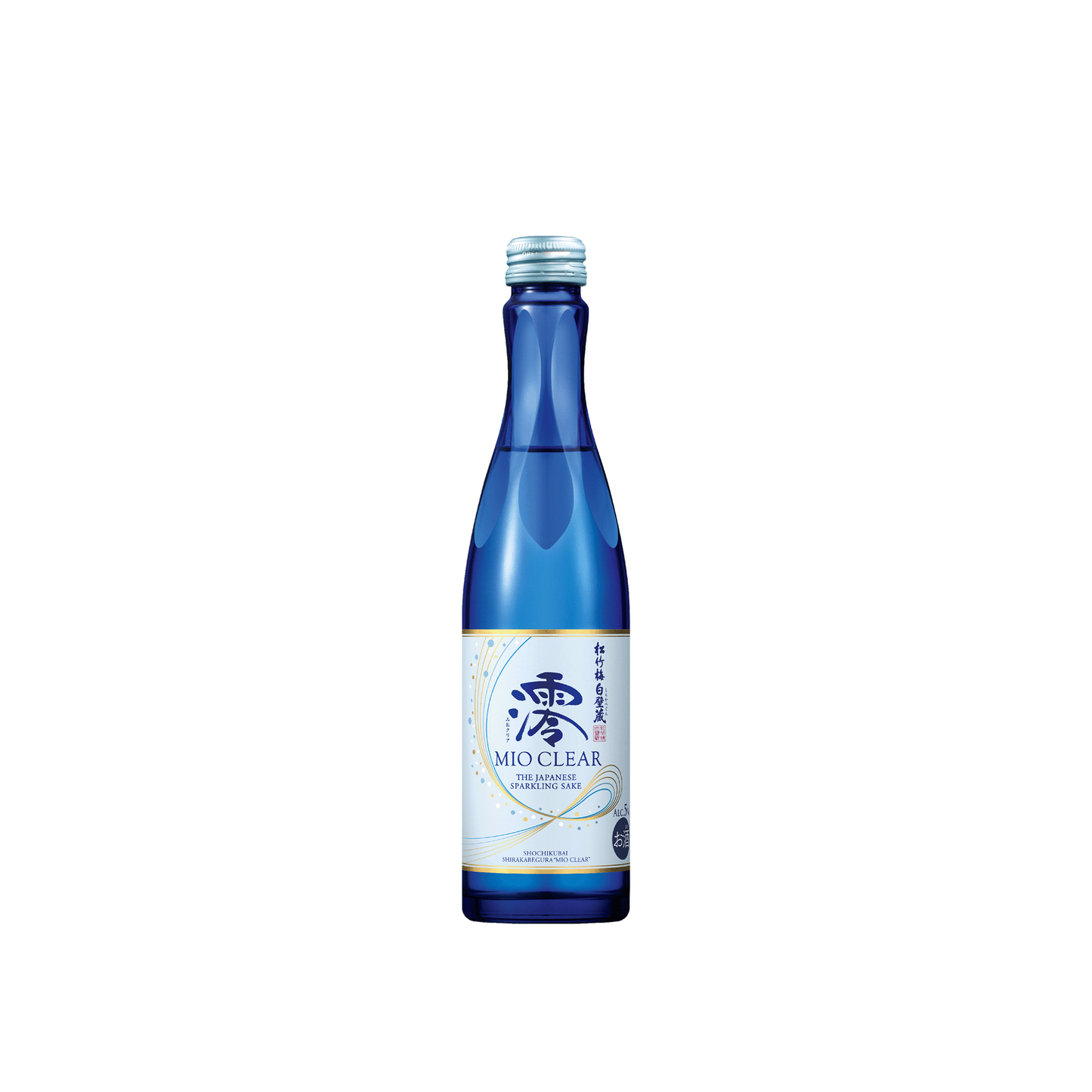 MIO Clear Japanischer Sparkling Sake Junmai - leicht perlend - 0,3l 5% Vol.