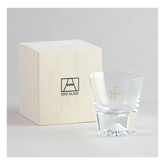 Whisky Glas Mount Fuji - Tajima Glass mit Geschenkbox